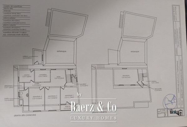 Floor Plan 2 - Investment Finca with VV License and 3 Rental Units in Garachico, Tenerife