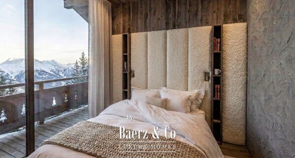 photo 6 New chalet, mountain view with high-end finishes, close to the center