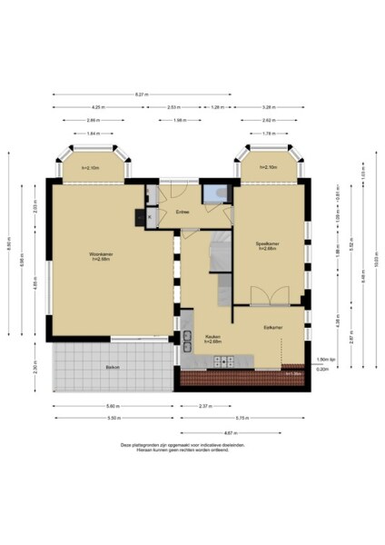 Floor Plan 1 - Havendam 13