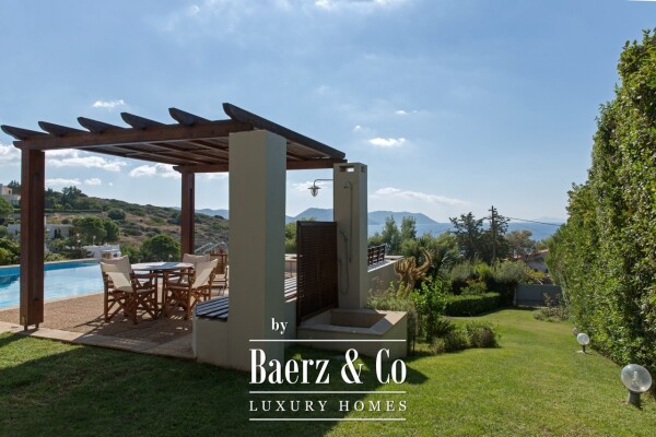 photo 9 Seaside Villa in Anavyssos | Private Pool, Sea Views, Steps from the Beach