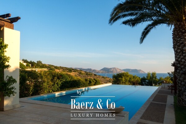 photo 15 Seaside Villa in Anavyssos | Private Pool, Sea Views, Steps from the Beach